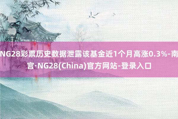 NG28彩票历史数据泄露该基金近1个月高涨0.3%-南宫·NG28(China)官方网站-登录入口