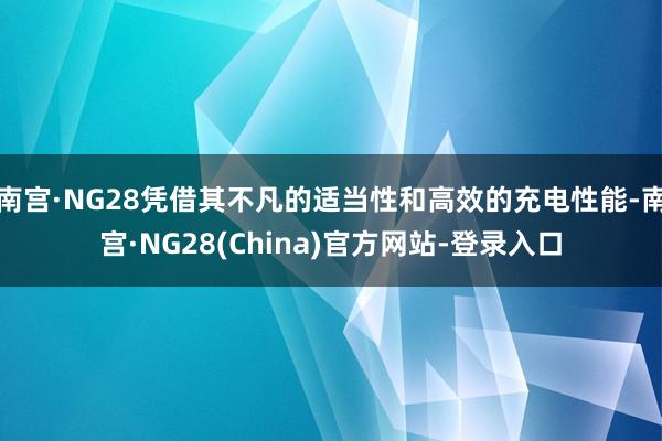 南宫·NG28凭借其不凡的适当性和高效的充电性能-南宫·NG28(China)官方网站-登录入口