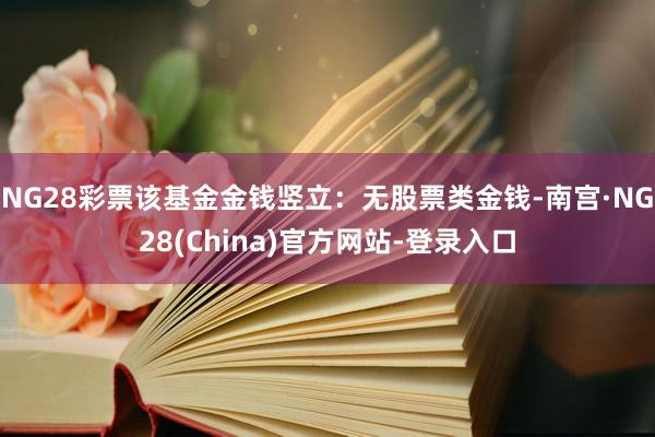 NG28彩票该基金金钱竖立:无股票类金钱-南宫·NG28(China)官方网站-登录入口