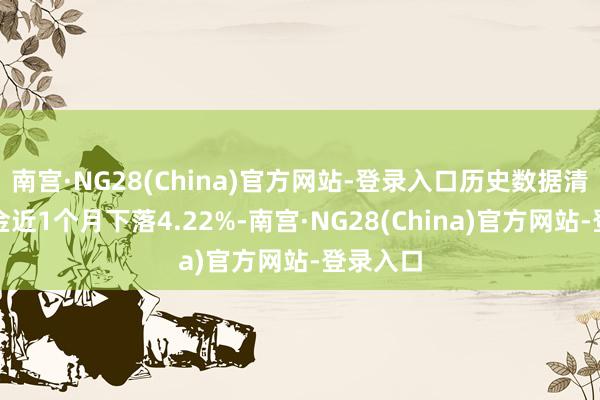 南宫·NG28(China)官方网站-登录入口历史数据清晰该基金近1个月下落4.22%-南宫·NG28(China)官方网站-登录入口